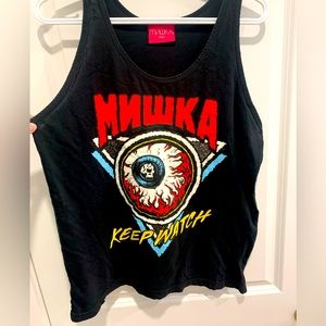 RARE Vintage Men’s MNWKA graphic tank top.